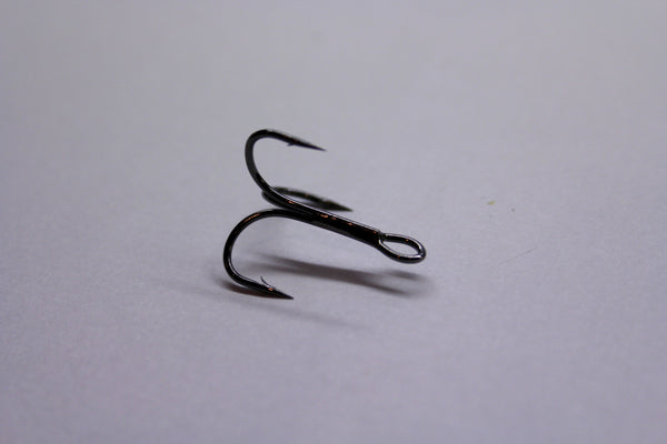 PARTRIDGE Round Bend Treble Fishing Hooks Code X6 Black 10 per packet –  D.FORBES FLYTYING MATERIALS