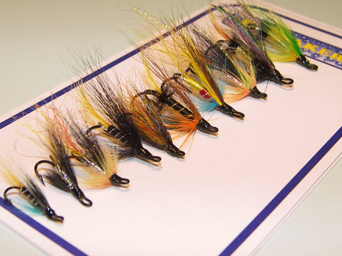 10 Assorted Quality Scottish SALMON Low Water FISHING FLIES From Flymakers