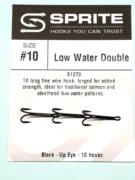 SPRITE LOW WATER SALMON DOUBLE FLY TYING HOOKS CODE S1270 – D.FORBES  FLYTYING MATERIALS
