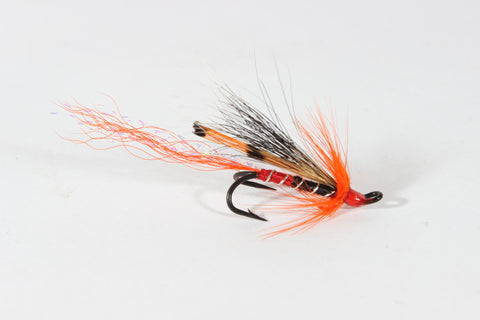 SET OF 3 ALLY'S SHRIMPS OR 3 CASCADE SHRIMP DOUBLE LOW WATER HAIR WING SALMON FLIES