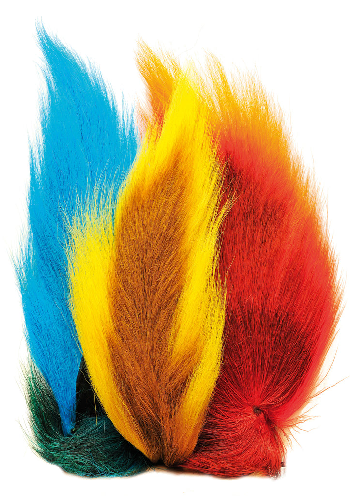 Bucktail Half Tails Assorted Colours also pkt Mixed Pieces