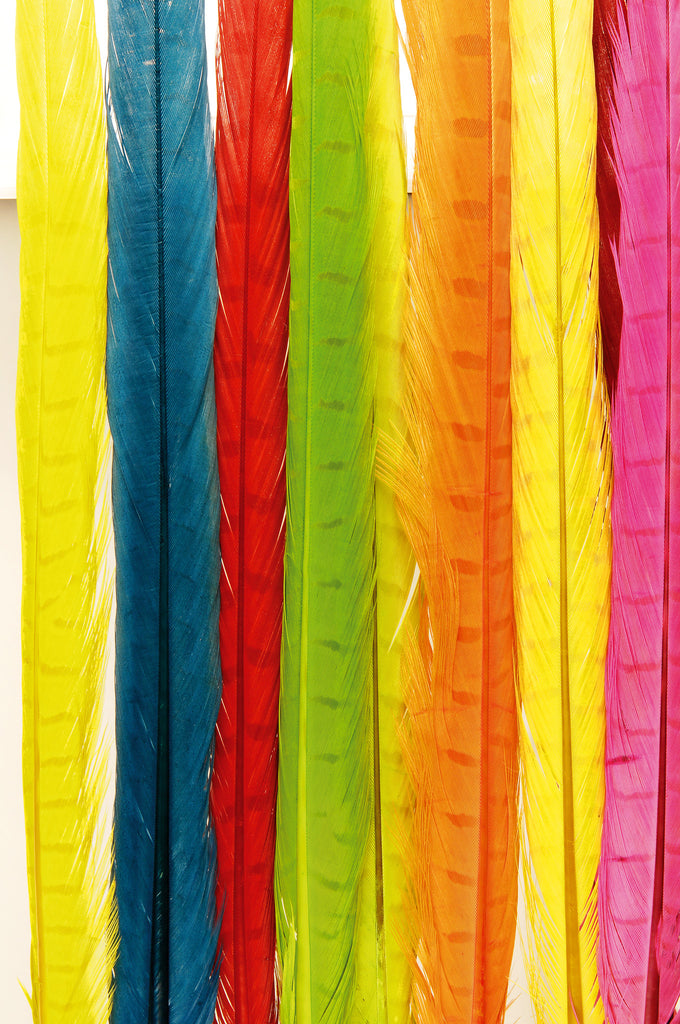 Packet of colour extracted centre tails