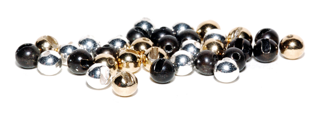 10 Veniards Heavy Tungsten Slotted Beads in Gold Assorted Sizes