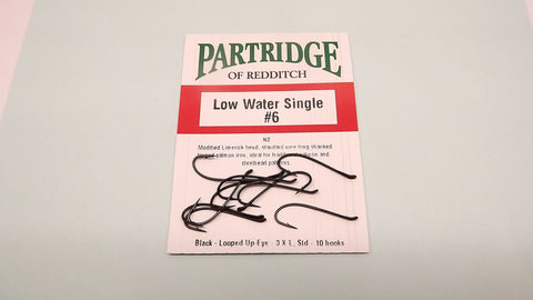 PARTRIDGE PATRIOT Double Fly Hooks Code CS16/2B in Black 10 per Packet –  D.FORBES FLYTYING MATERIALS