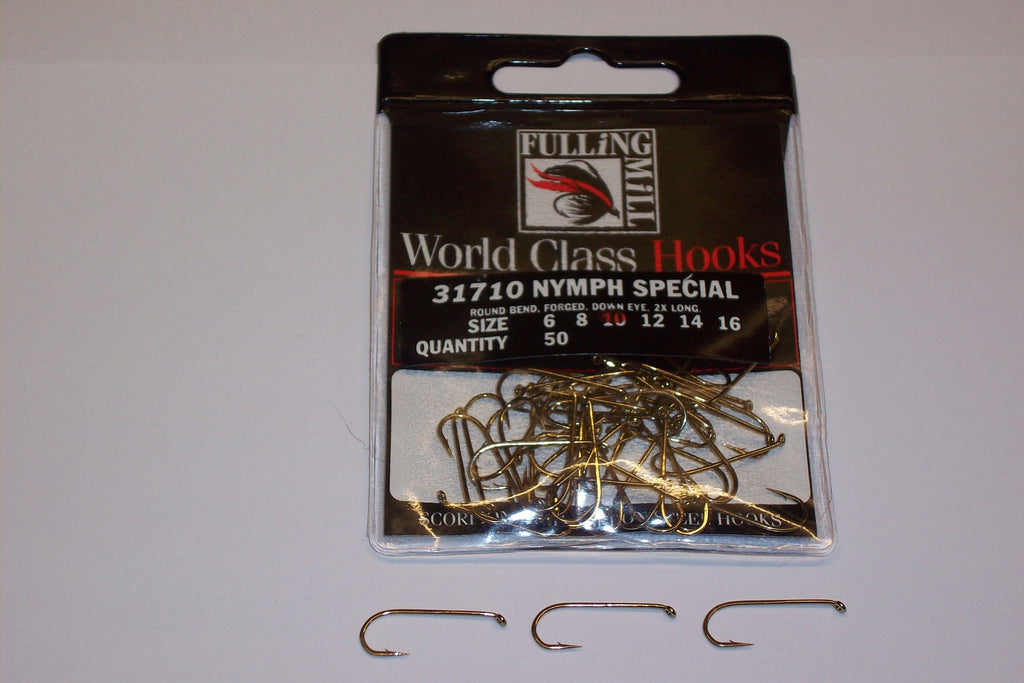 NYMPH SPECIAL Trout Hooks Code 31710 from FULLINGMILL 50 Per