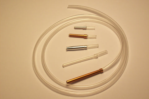 New Silicone Extension Tubing for Holding Hooks into Tubes Clear Sizes 1.4mm & 2.00mm
