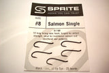 SPRITE Salmon Single FISHING Hooks Code S1190 10 or 25 hook packets